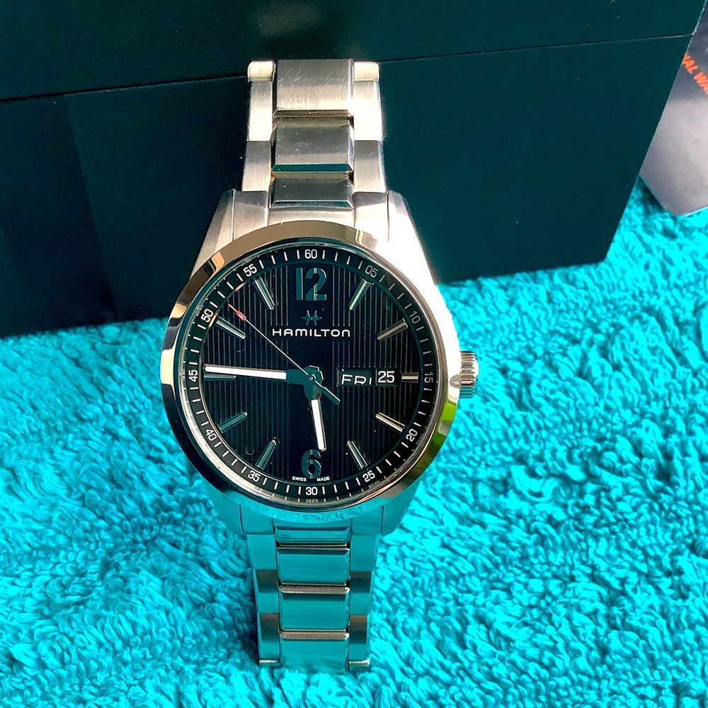 Mens HAMILTON BIG and NICE stainless steel watch💥💥 - Picture 3 of 15